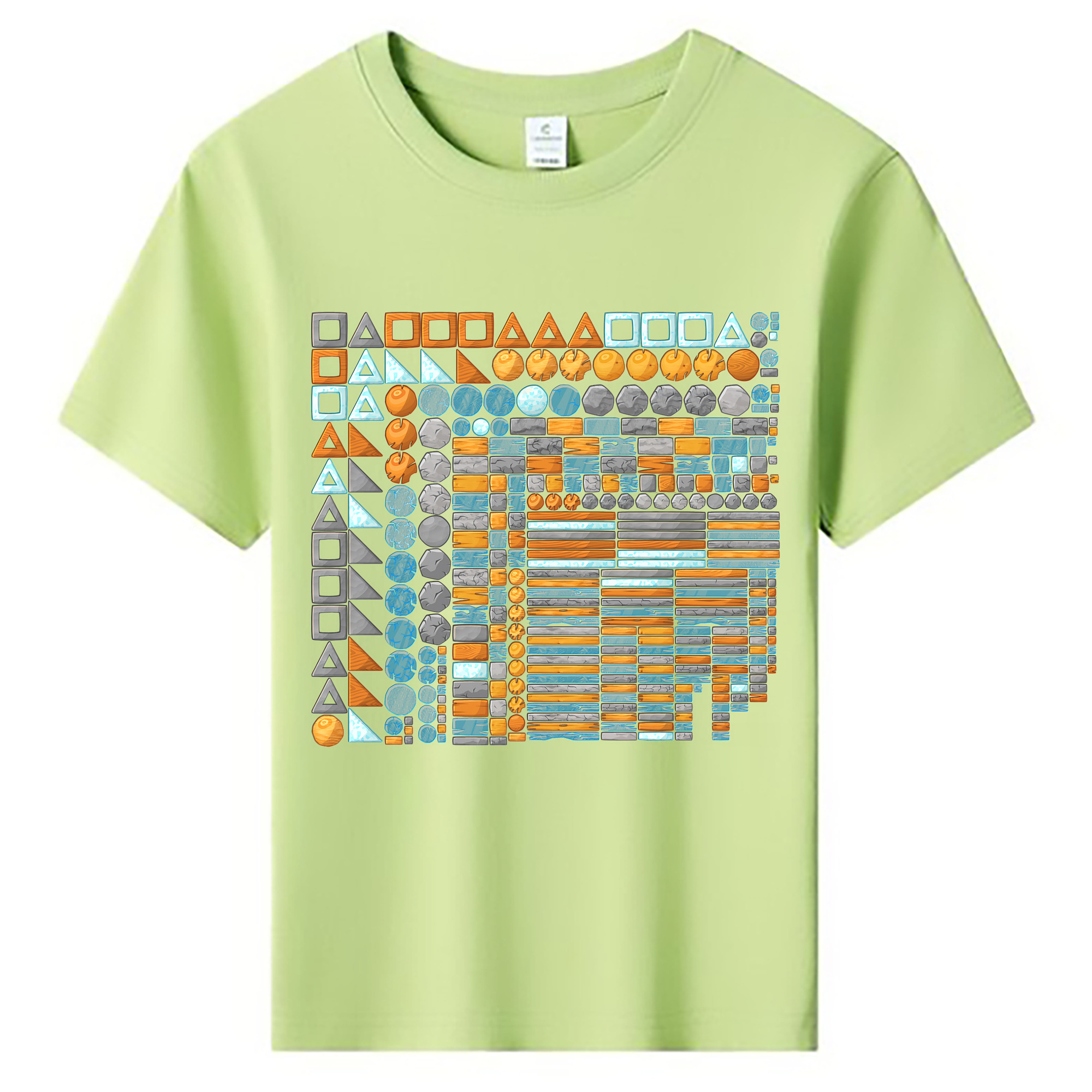 （画像用） Angry Birds アングリーバード 綿100％キッズTシャツ（フロントプリント）